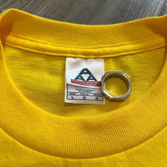 Vintage Team CRC Superboat Loony Tunes Shirt with Jeff Harris Signature L - Picture 3 of 8